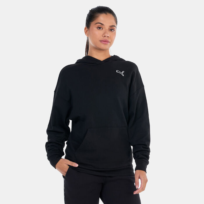 PUMA Women's Better Essentials Hoodie Black image number 0