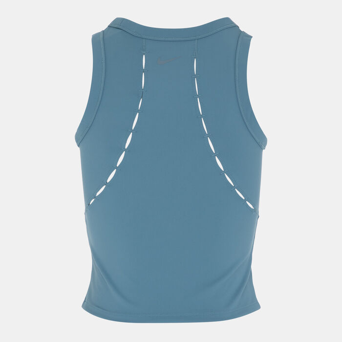 Nike Women's One Dri-FIT Tank Top Grey Nike Women's One Dri-FIT Tank Top Grey image number 1