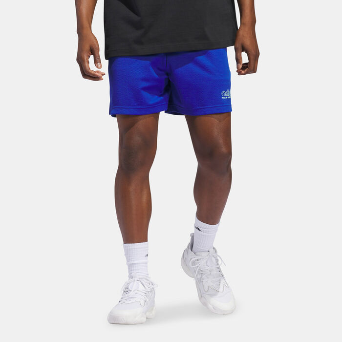 adidas Men's Select Basketball Shorts Blue image number 0