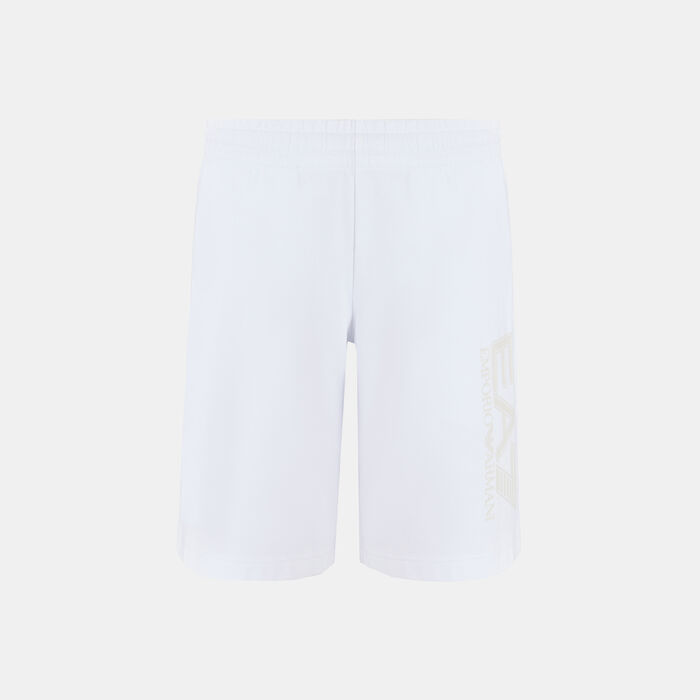 EA7 Emporio Armani Men's Train Visibility Shorts White image number 0