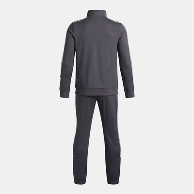 Under Armour Kids' Icon Knit Tracksuit Grey