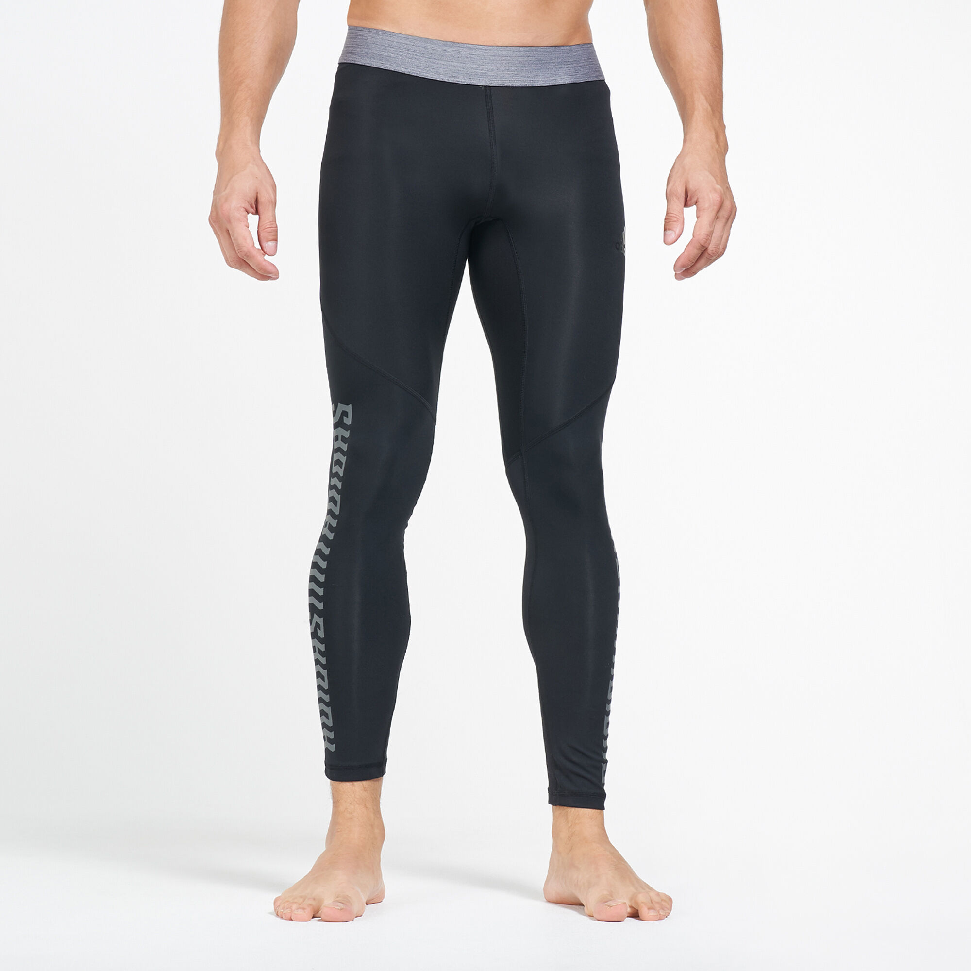 Adidas men's compression tights discount
