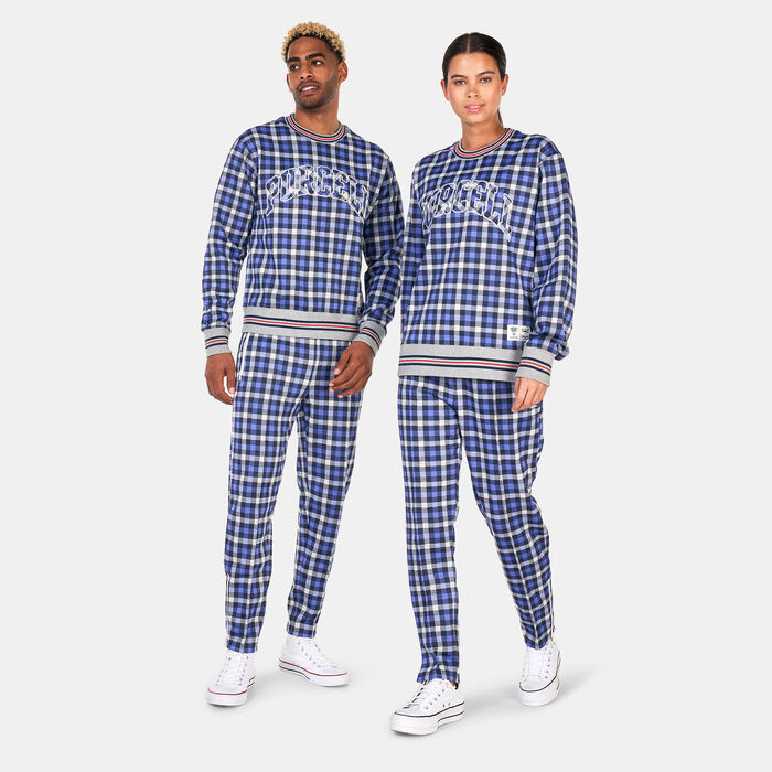 Converse X Todd Snyder Pullover Plaid Sweatshirt Blue Converse X Todd Snyder Pullover Plaid Sweatshirt Blue image number 2