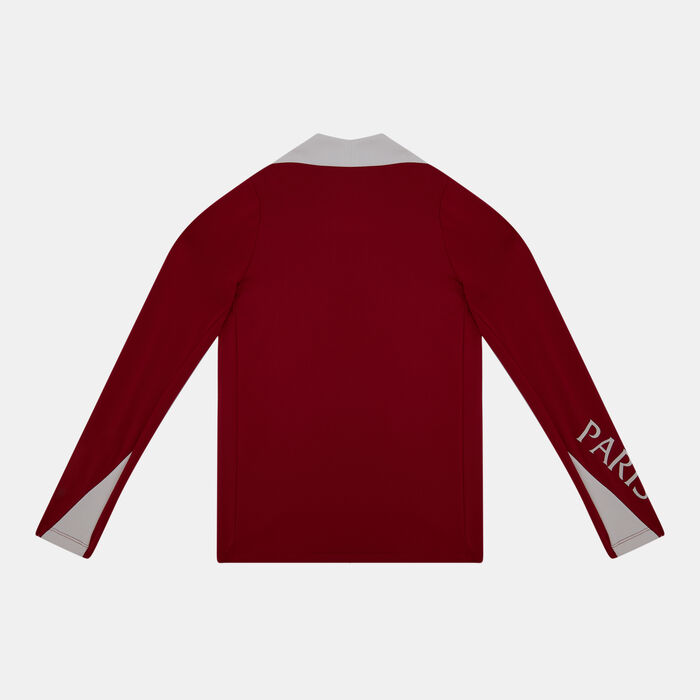 Jordan Kids' Paris Saint-Germain Strike 4th Drill Football Top Red Jordan Kids' Paris Saint-Germain Strike 4th Drill Football Top Red image number 1