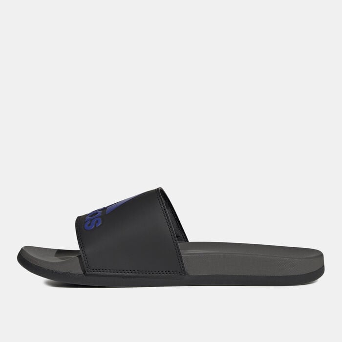 adidas Men's Adilette Comfort Slides Black adidas Men's Adilette Comfort Slides Black image number 2