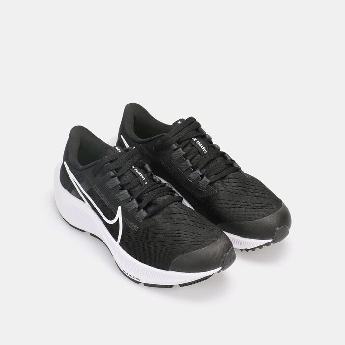 Nike Kids' Air Zoom Pegasus 38 Shoe Black Nike Kids' Air Zoom Pegasus 38 Shoe Black image number 1