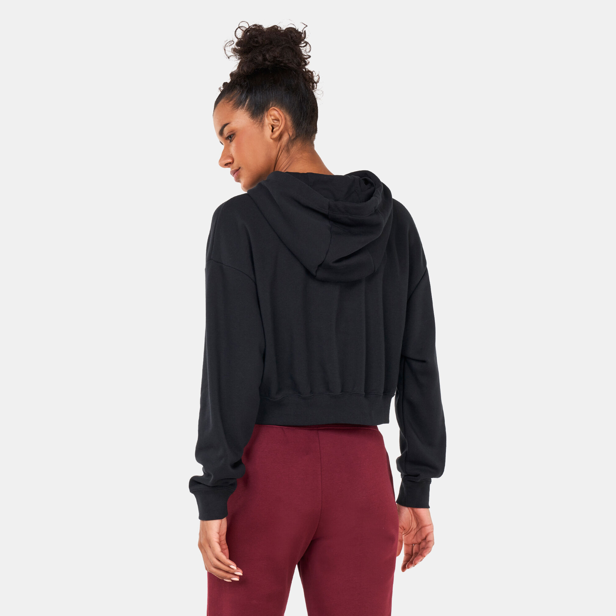 Adidas cropped cheap graphic hoodie