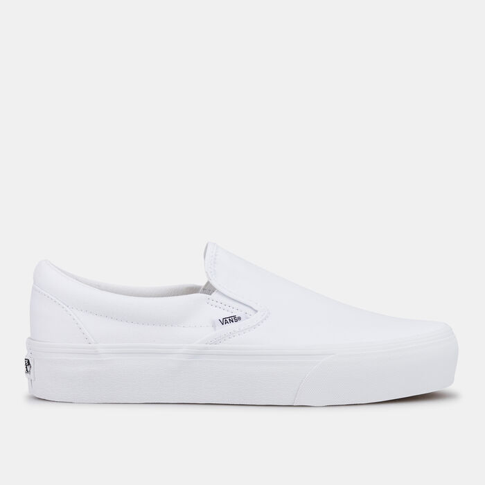 Vans Classic Platform Shoe White Vans Classic Platform Shoe White image number 0