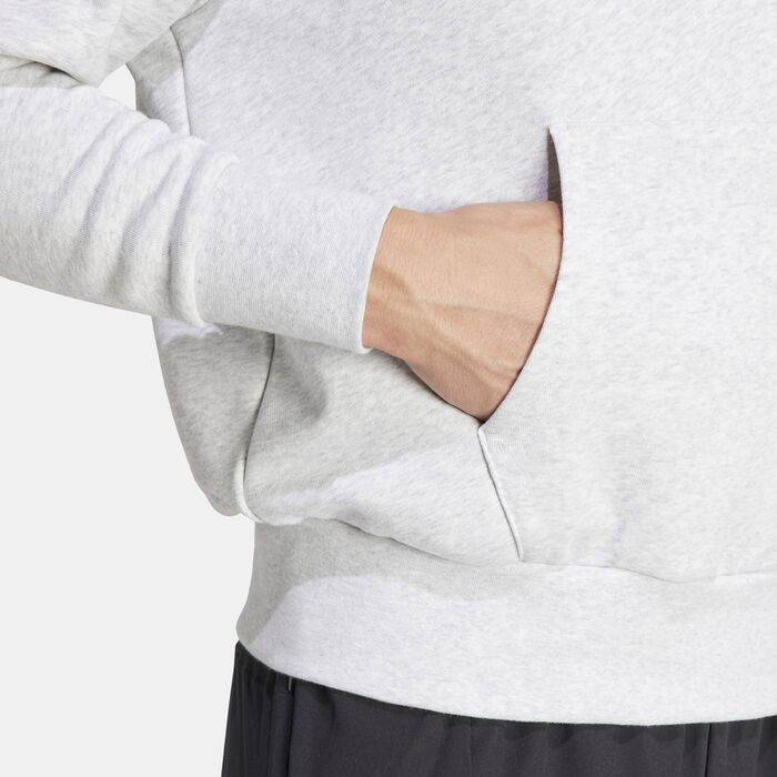 adidas Men's All-Gym Category Pump Hoodie Grey image number 4