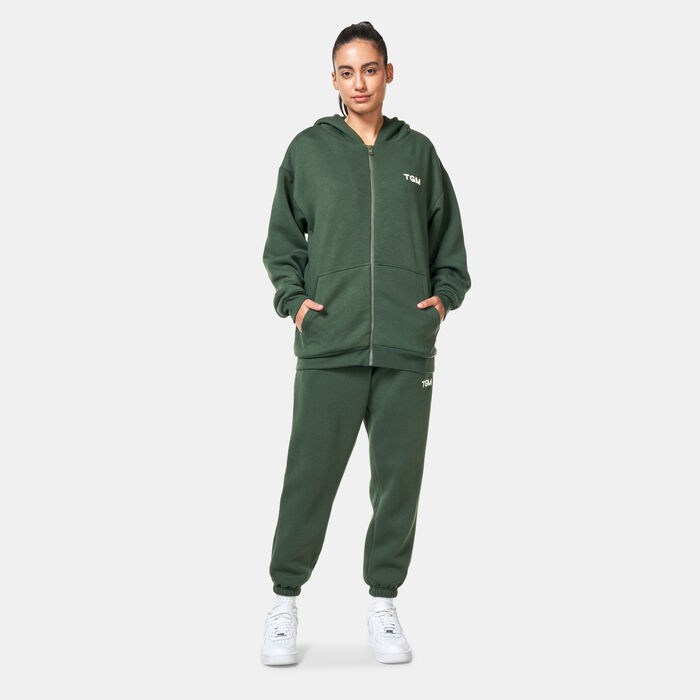 The Giving Movement Classic Logo Sweatpants Green image number 2