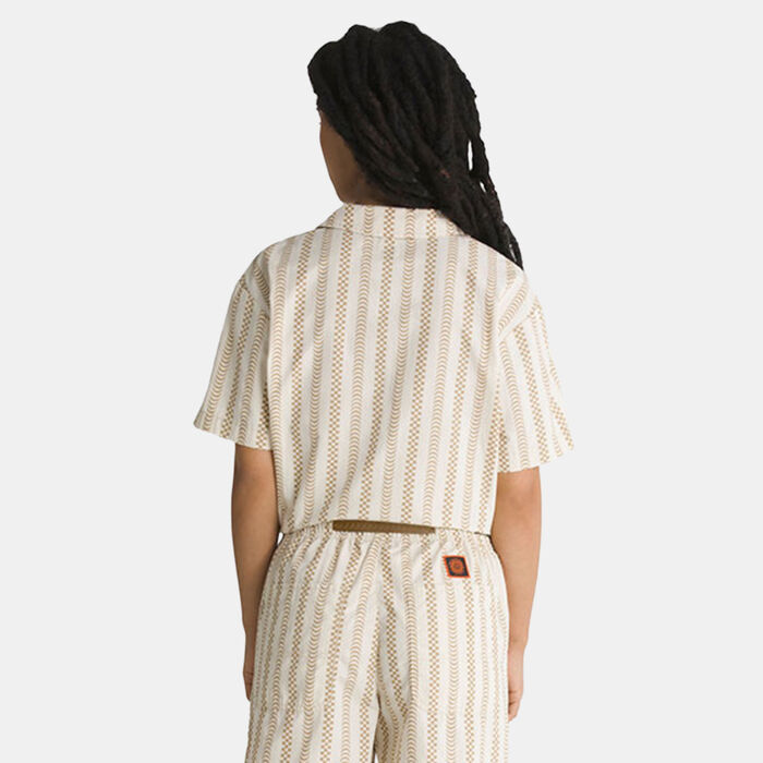 Vans Women's Spitfire Wheels Shorts Beige image number 1