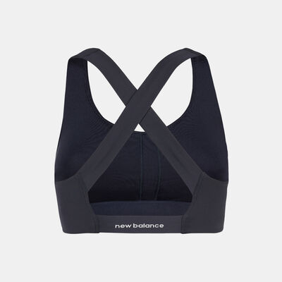 New Balance Women's Fuel Sports Bra Black