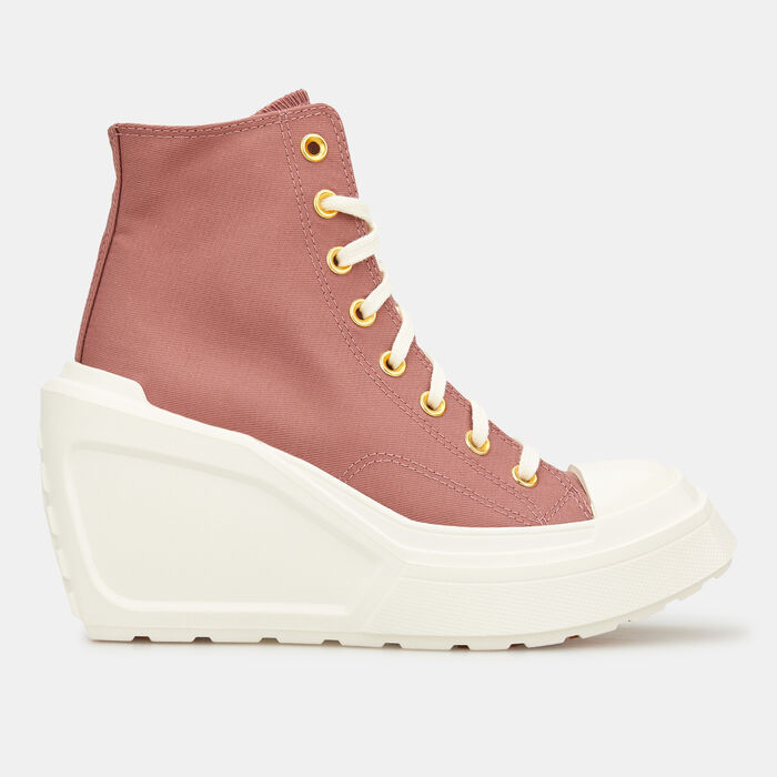 Converse Women's Chuck 70 De Luxe Platform Shoes Brown image number 0