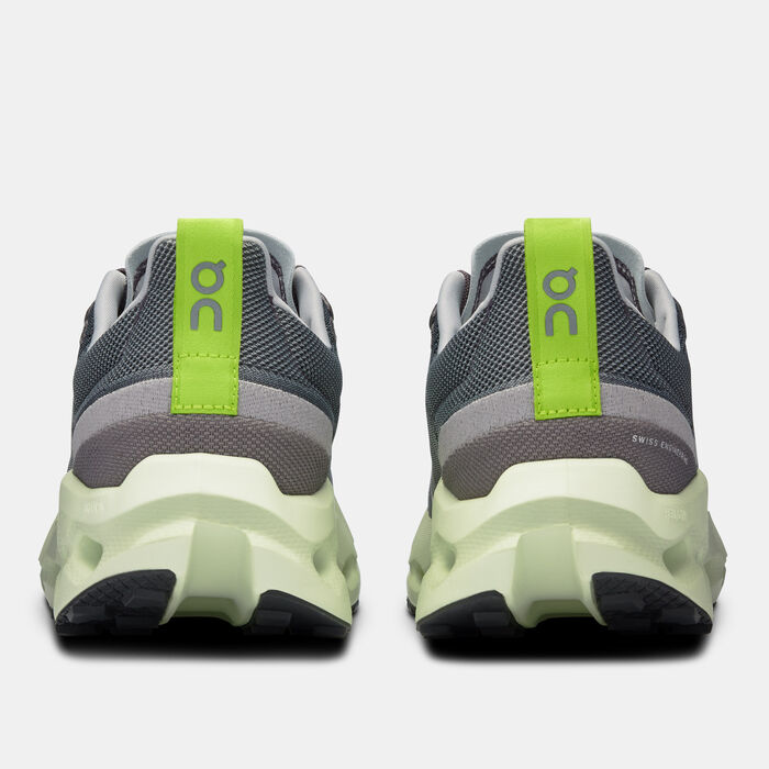 On Men's Cloudsurfer Trail Running Shoes Grey On Men's Cloudsurfer Trail Running Shoes Grey image number 5