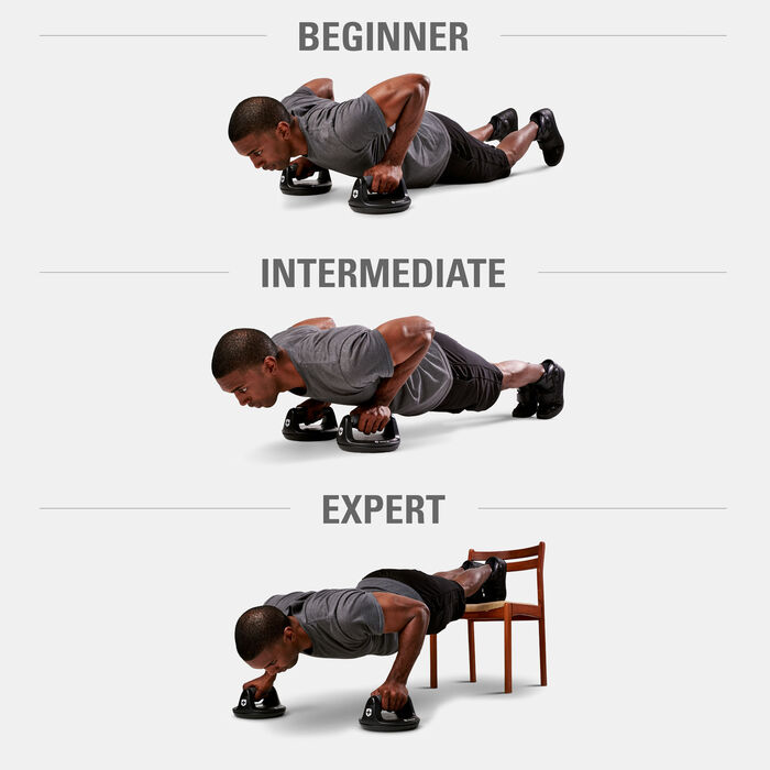 Harbinger Pro Push Up Handles Black image number 3