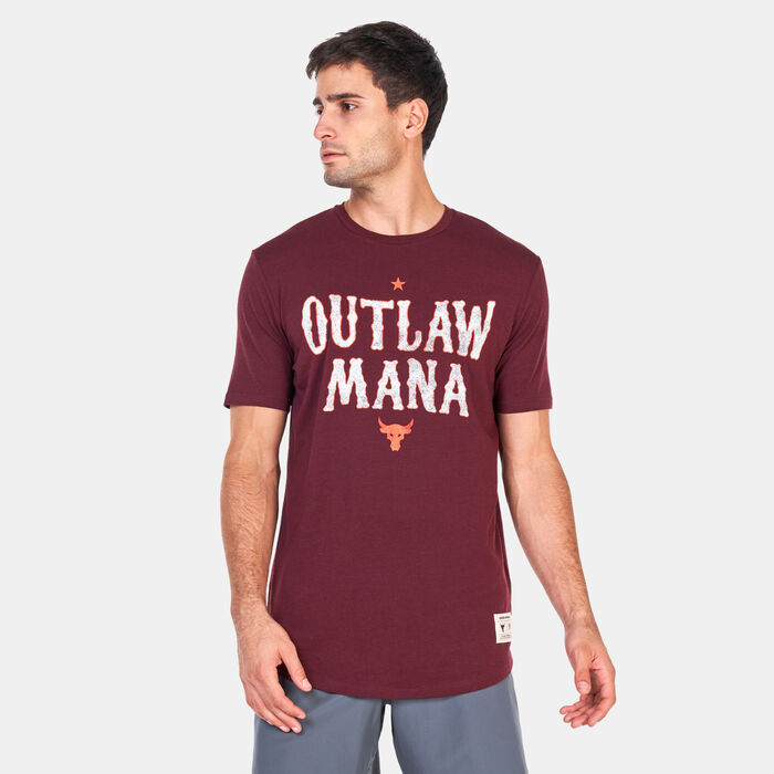 Under Armour Men's UA Project Rock Outlaw T-Shirt Under Armour Men's UA Project Rock Outlaw T-Shirt image number 0