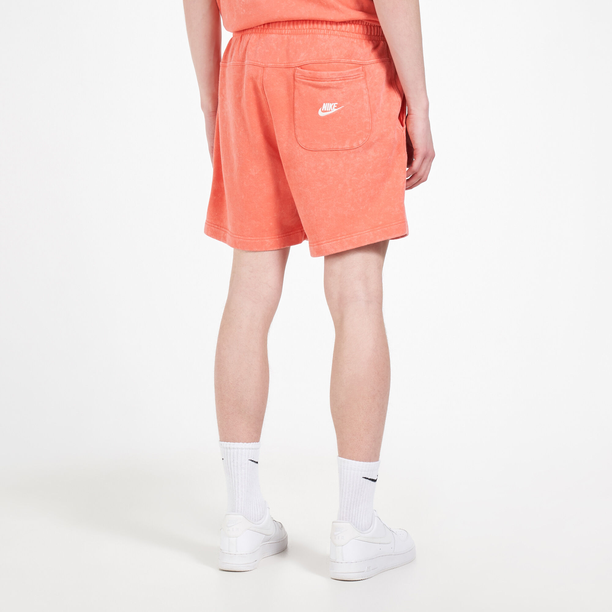 Nike just do it shorts orange discount