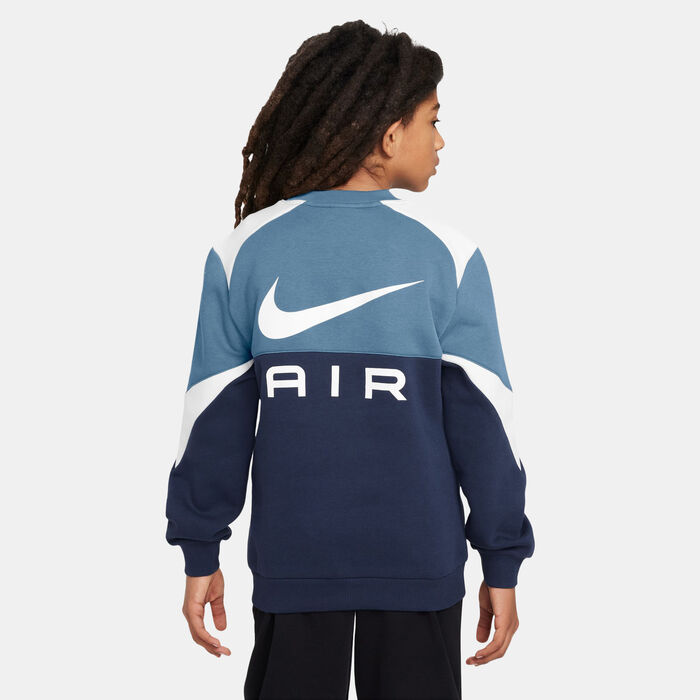 Nike Kids' Air Sweatshirt (Older Kids) Blue Nike Kids' Air Sweatshirt (Older Kids) Blue image number 1