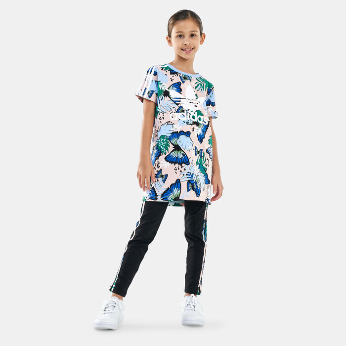 Kids' HER Studio London Animal Flower Print High-Waisted Leggings Kids' HER Studio London Animal Flower Print High-Waisted Leggings image number 2