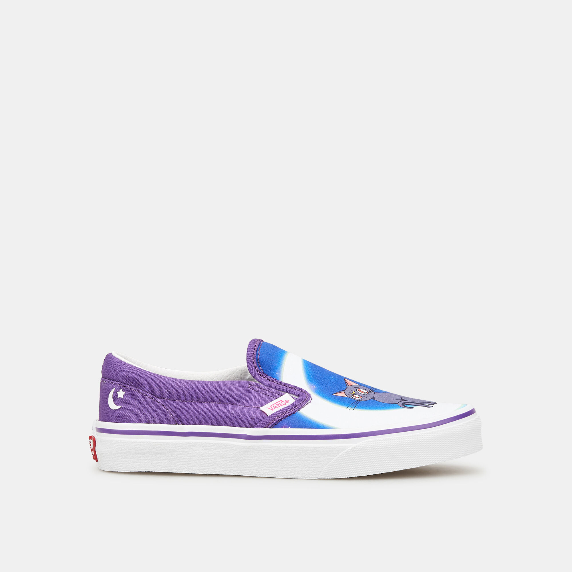 Vans slip ons kids purple sales