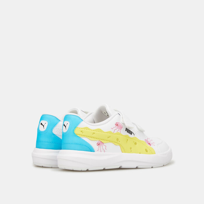 PUMA Kids' x SPONGEBOB Evolve Court Shoe (Younger Kids) White PUMA Kids' x SPONGEBOB Evolve Court Shoe (Younger Kids) White image number 2