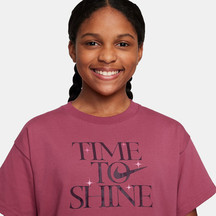 Nike Kids' Sportswear T-Shirt Pink Nike Kids' Sportswear T-Shirt Pink image number 2