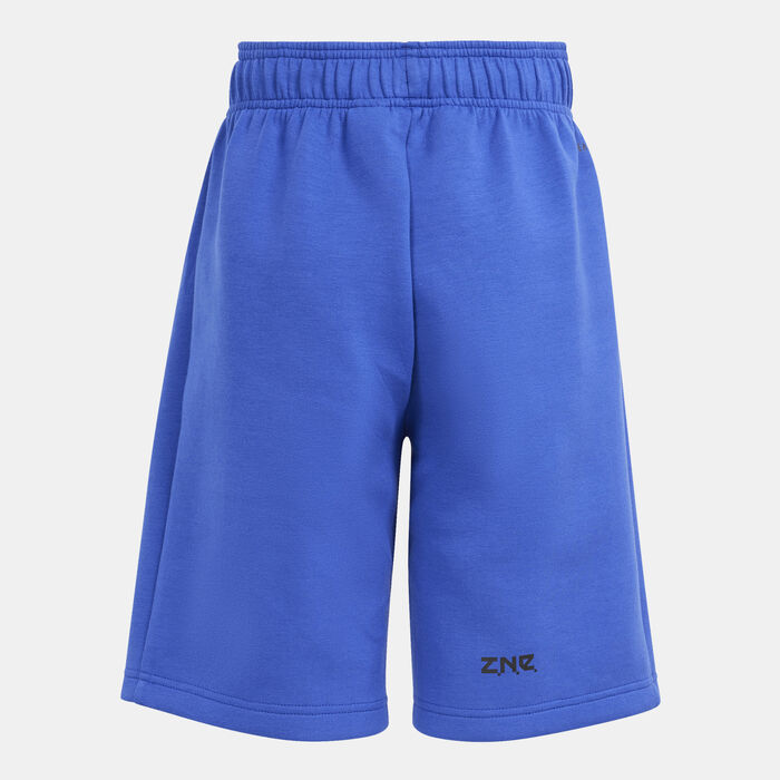 adidas Kids' Z.N.E. Shorts Blue adidas Kids' Z.N.E. Shorts Blue image number 2