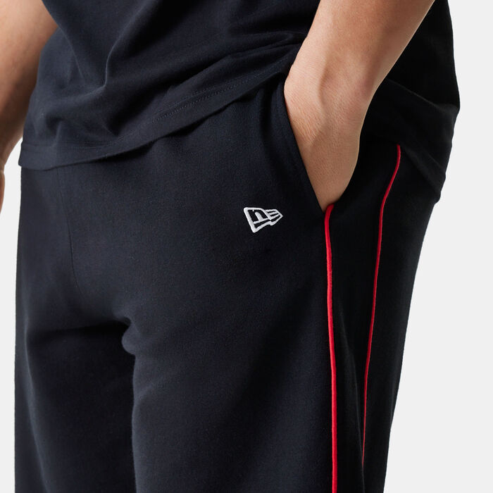 New Era Men's NBA Chicago Bulls Piping Graphic Shorts Black New Era Men's NBA Chicago Bulls Piping Graphic Shorts Black image number 4
