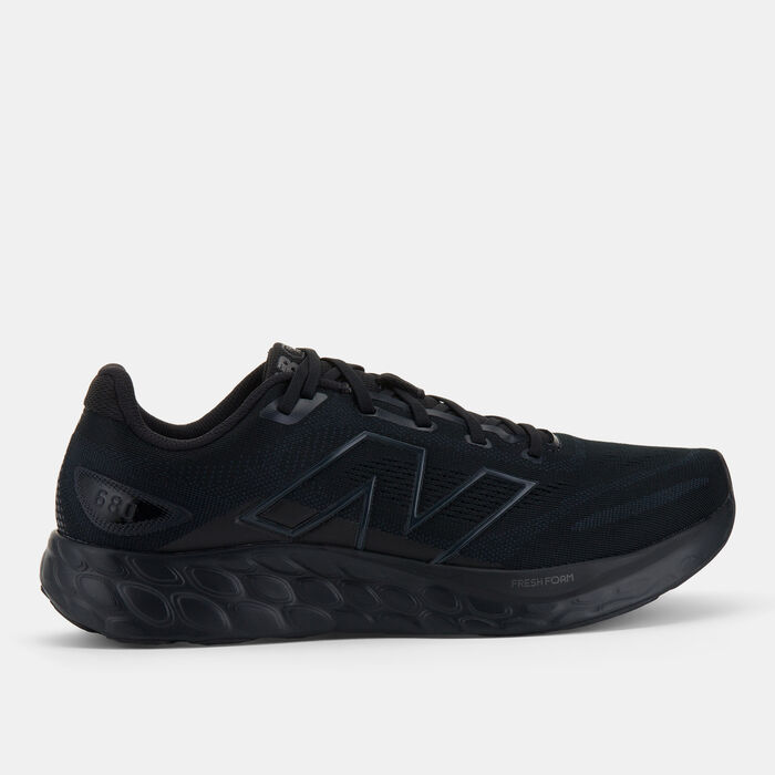 New Balance Men's Fresh Foam 680 v8 Running Shoes Black New Balance Men's Fresh Foam 680 v8 Running Shoes Black image number 0