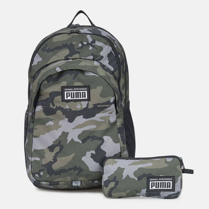 PUMA Academy Set Backpack Brown PUMA Academy Set Backpack Brown image number 0