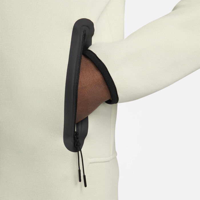 Nike Men's Sportswear Tech Fleece Windrunner Full-Zip Hoodie Ivory image number 6