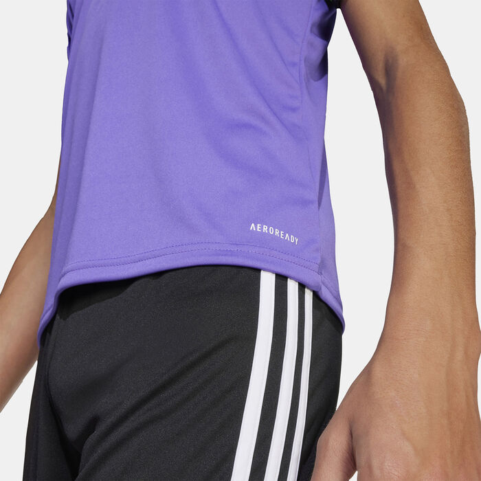 adidas Kids' F50 Football Top Purple adidas Kids' F50 Football Top Purple image number 3