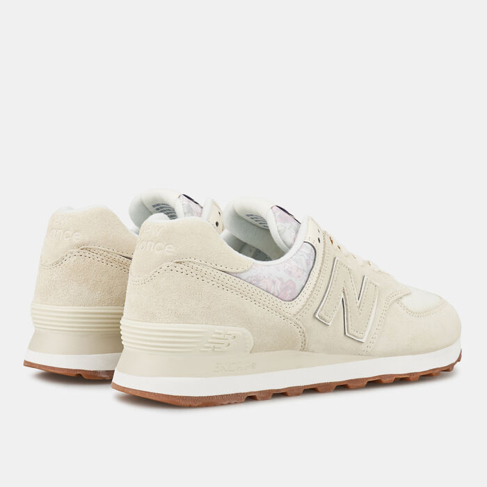New Balance Women's 574 Shoe Beige image number 2