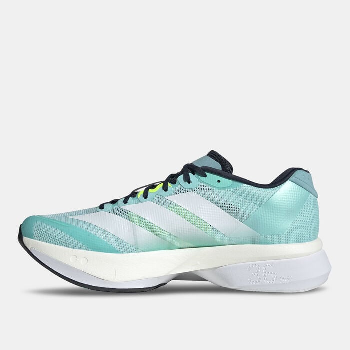 adidas Men's Adizero Boston 13 Shoes Blue adidas Men's Adizero Boston 13 Shoes Blue image number 1