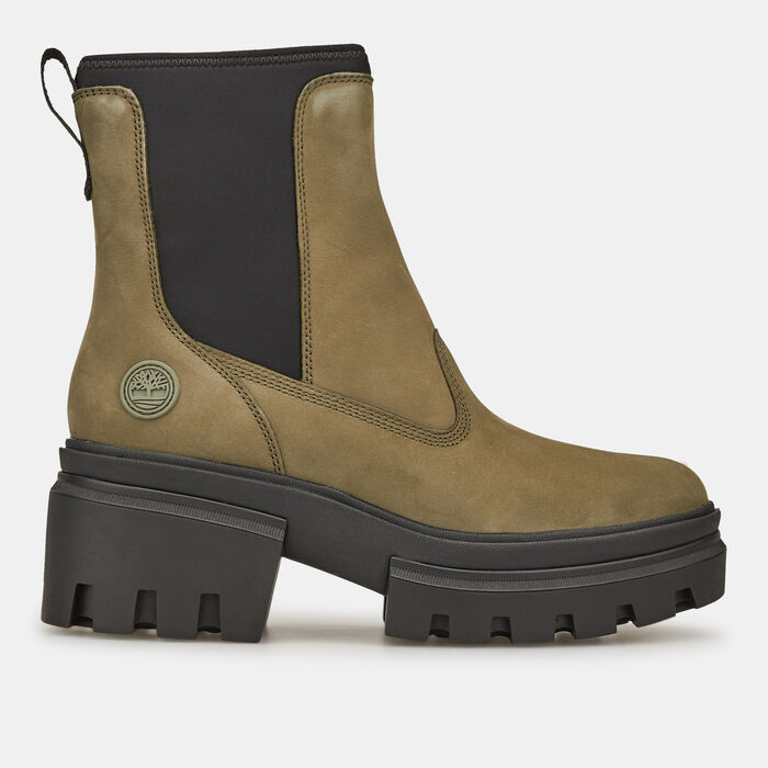 Timberland Women's Everleigh Boot Chelsea Boot Green image number 0