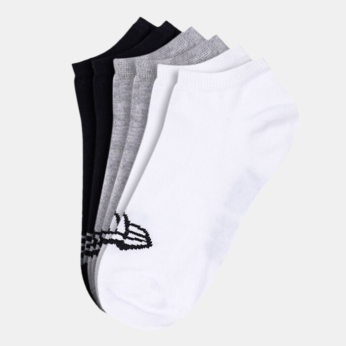 New Era Flag Sneaker Socks (3 Pack) Grey New Era Flag Sneaker Socks (3 Pack) Grey image number 0