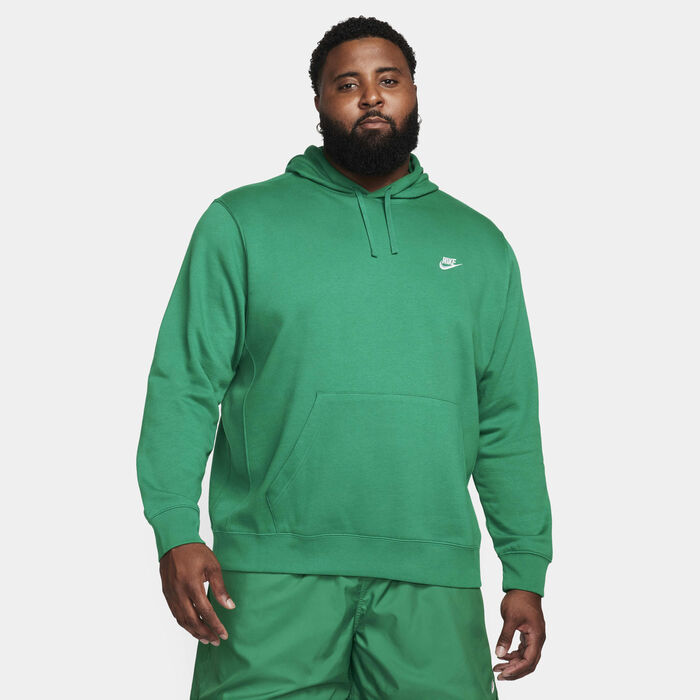 Nike Men's Sportswear Club Hoodie Green Nike Men's Sportswear Club Hoodie Green image number 7
