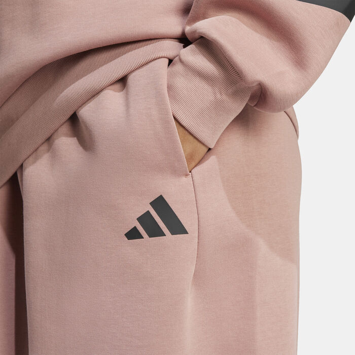 adidas Women's Future Icons 3-Stripes Parachute Pants Brown adidas Women's Future Icons 3-Stripes Parachute Pants Brown image number 3