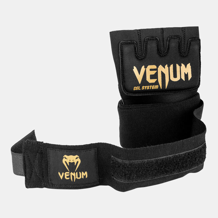 Venum Kontact Gel Glove Wraps (L) Gold image number 2