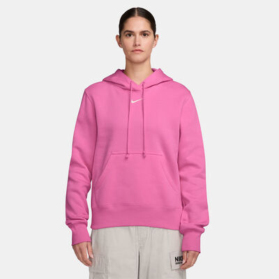 Nike Women's Sportswear Phoenix Fleece Hoodie Pink