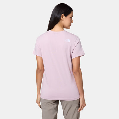 The North Face Women's Essential Relaxed T-Shirt Pink