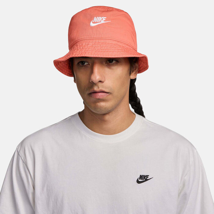 Nike Apex Washed Bucket Hat Orange Nike Apex Washed Bucket Hat Orange image number 0