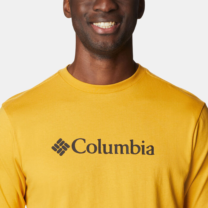 Columbia Men's CSC Basic Logo T-Shirt yellow Columbia Men's CSC Basic Logo T-Shirt yellow image number 4