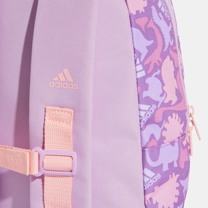adidas Kids' Printed Backpack Purple adidas Kids' Printed Backpack Purple image number 4
