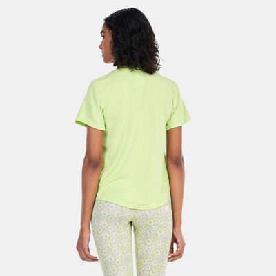 adidas Women's HIIT HEAT.RDY Sweat-Conceal Training T-Shirt Green