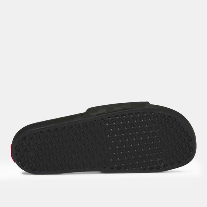 Vans Men's MTE Checkerboard La Costa Slides Black Vans Men's MTE Checkerboard La Costa Slides Black image number 3