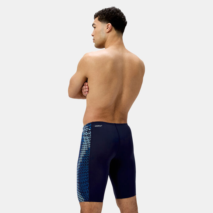 Speedo Men's End+ Tech Panel Swimming Jammers Blue Speedo Men's End+ Tech Panel Swimming Jammers Blue image number 1