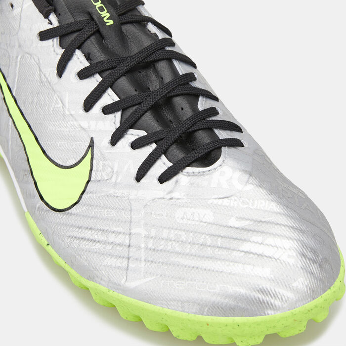 Nike Men's Zoom Mercurial Vapor 15 Academy XXV Turf Football Shoe Silver image number 4
