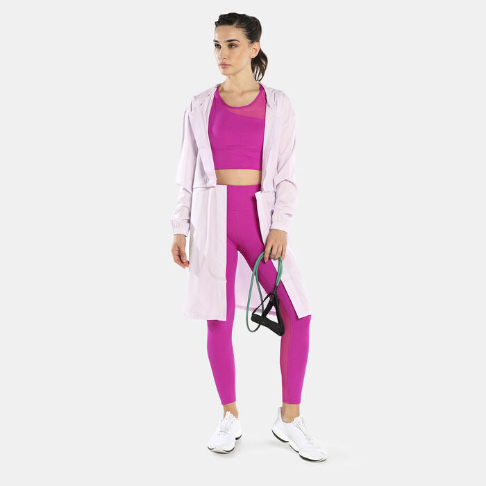 PUMA Women's Studio Flow Training Jacket Pink PUMA Women's Studio Flow Training Jacket Pink image number 2