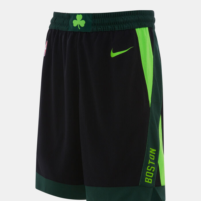 Nike Men's NBA Boston Celtics 24/25 Dri-FIT Swingman City Edition Basketball Shorts Black Nike Men's NBA Boston Celtics 24/25 Dri-FIT Swingman City Edition Basketball Shorts Black image number 2